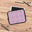 Bow Floral - Safe Harbor Laptop Sleeve - Westport Cove