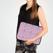 Bow Floral - Safe Harbor Laptop Sleeve - Westport Cove