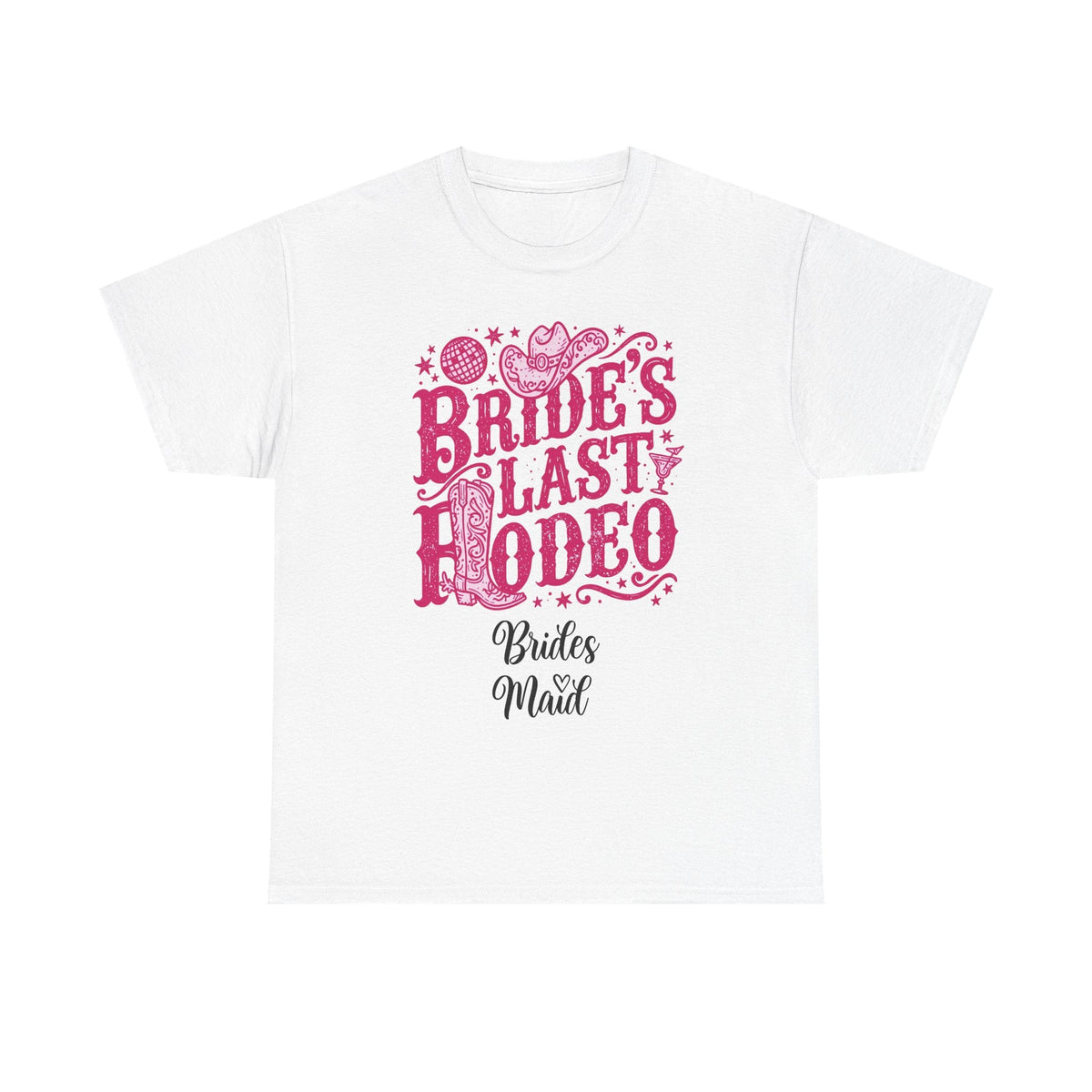 Bride’s Last Rodeo T-Shirt — Bachelorette Bridesmaid Party Western Tee - Westport Cove