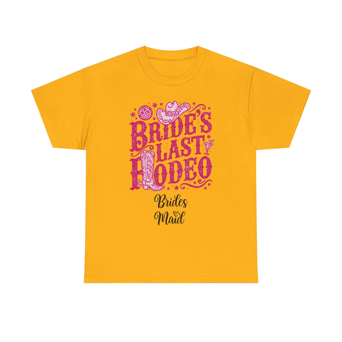 Bride’s Last Rodeo T-Shirt — Bachelorette Bridesmaid Party Western Tee - Westport Cove