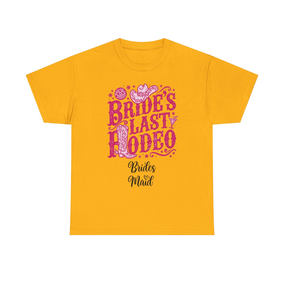 Bride’s Last Rodeo T-Shirt — Bachelorette Bridesmaid Party Western Tee - Westport Cove