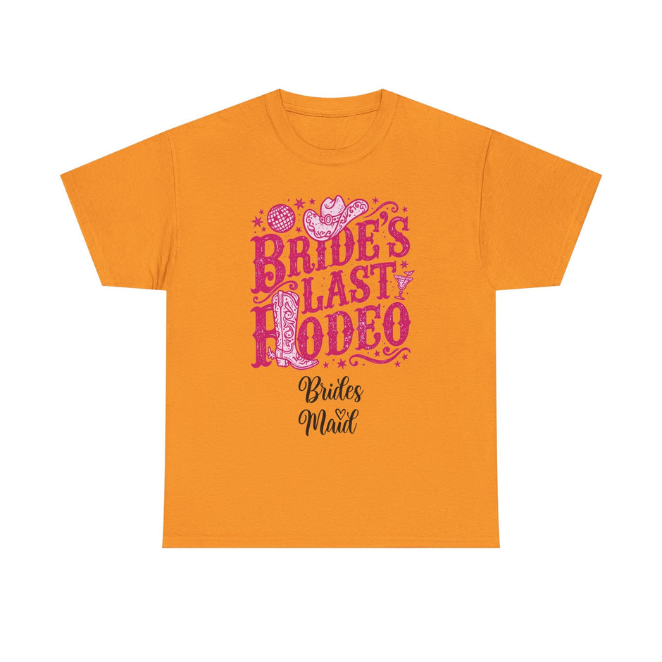 Bride’s Last Rodeo T-Shirt — Bachelorette Bridesmaid Party Western Tee - Westport Cove