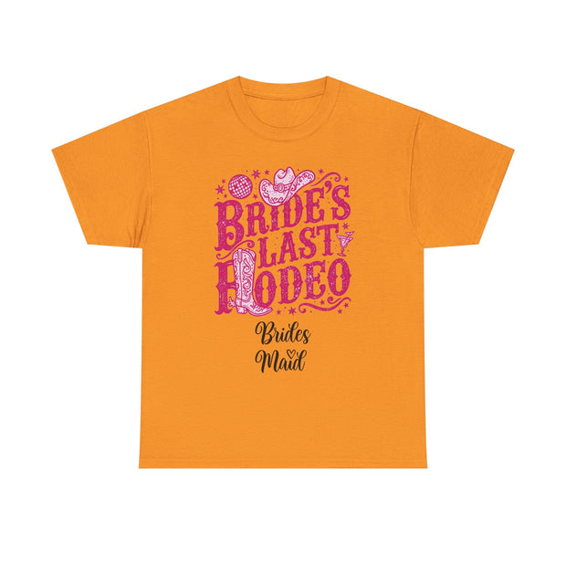 Bride’s Last Rodeo T-Shirt — Bachelorette Bridesmaid Party Western Tee - Westport Cove