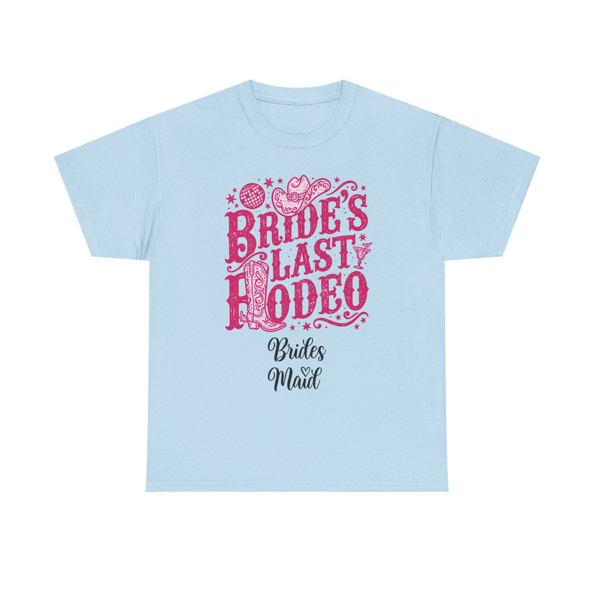 Bride’s Last Rodeo T-Shirt — Bachelorette Bridesmaid Party Western Tee - Westport Cove