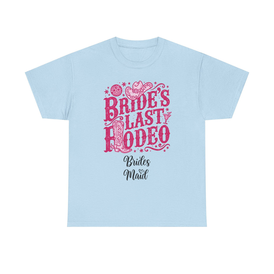 Bride’s Last Rodeo T-Shirt — Bachelorette Bridesmaid Party Western Tee - Westport Cove