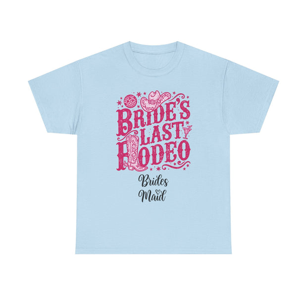 Bride’s Last Rodeo T-Shirt — Bachelorette Bridesmaid Party Western Tee - Westport Cove