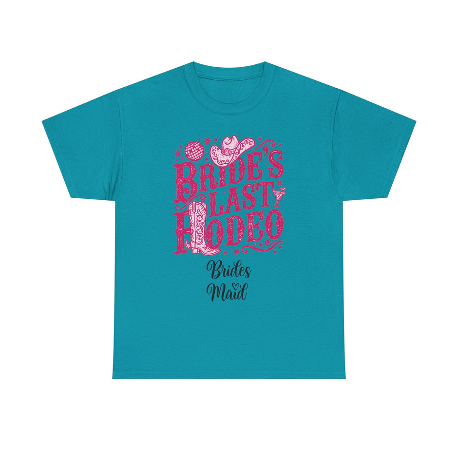 Bride’s Last Rodeo T-Shirt — Bachelorette Bridesmaid Party Western Tee - Westport Cove