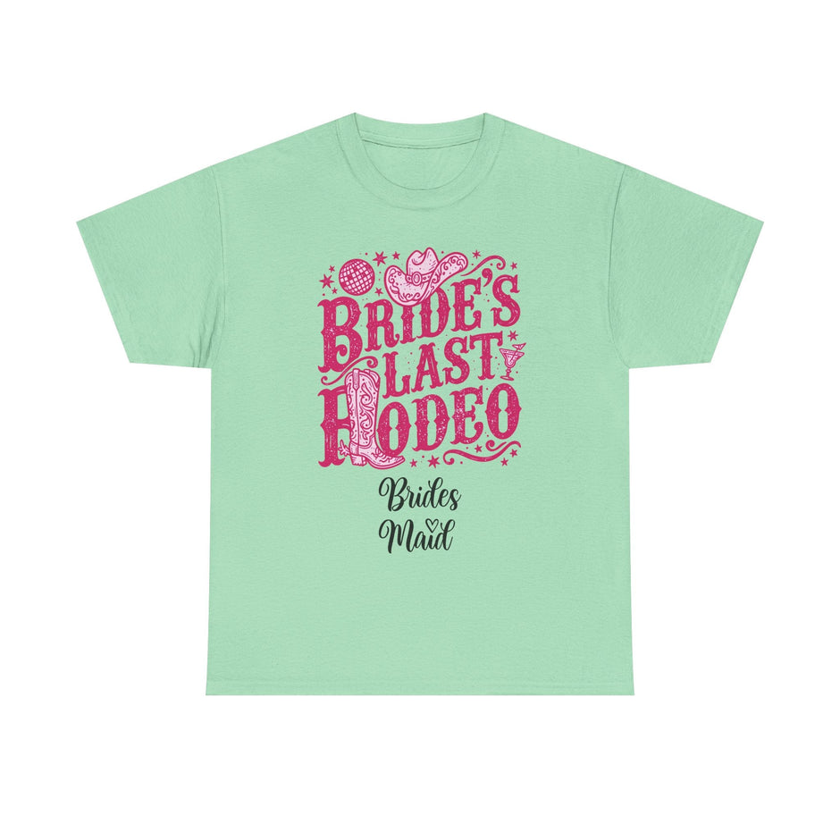 Bride’s Last Rodeo T-Shirt — Bachelorette Bridesmaid Party Western Tee - Westport Cove
