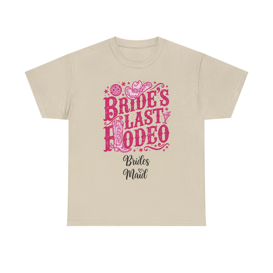 Bride’s Last Rodeo T-Shirt — Bachelorette Bridesmaid Party Western Tee - Westport Cove
