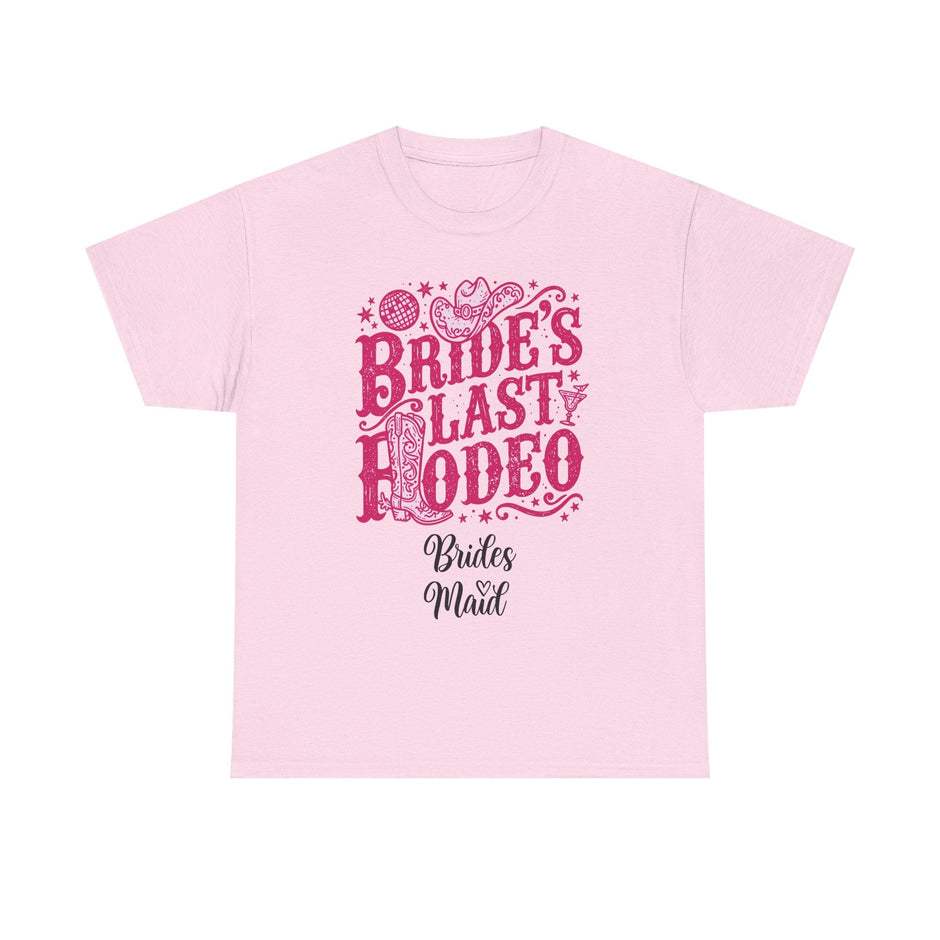 Bride’s Last Rodeo T-Shirt — Bachelorette Bridesmaid Party Western Tee - Westport Cove