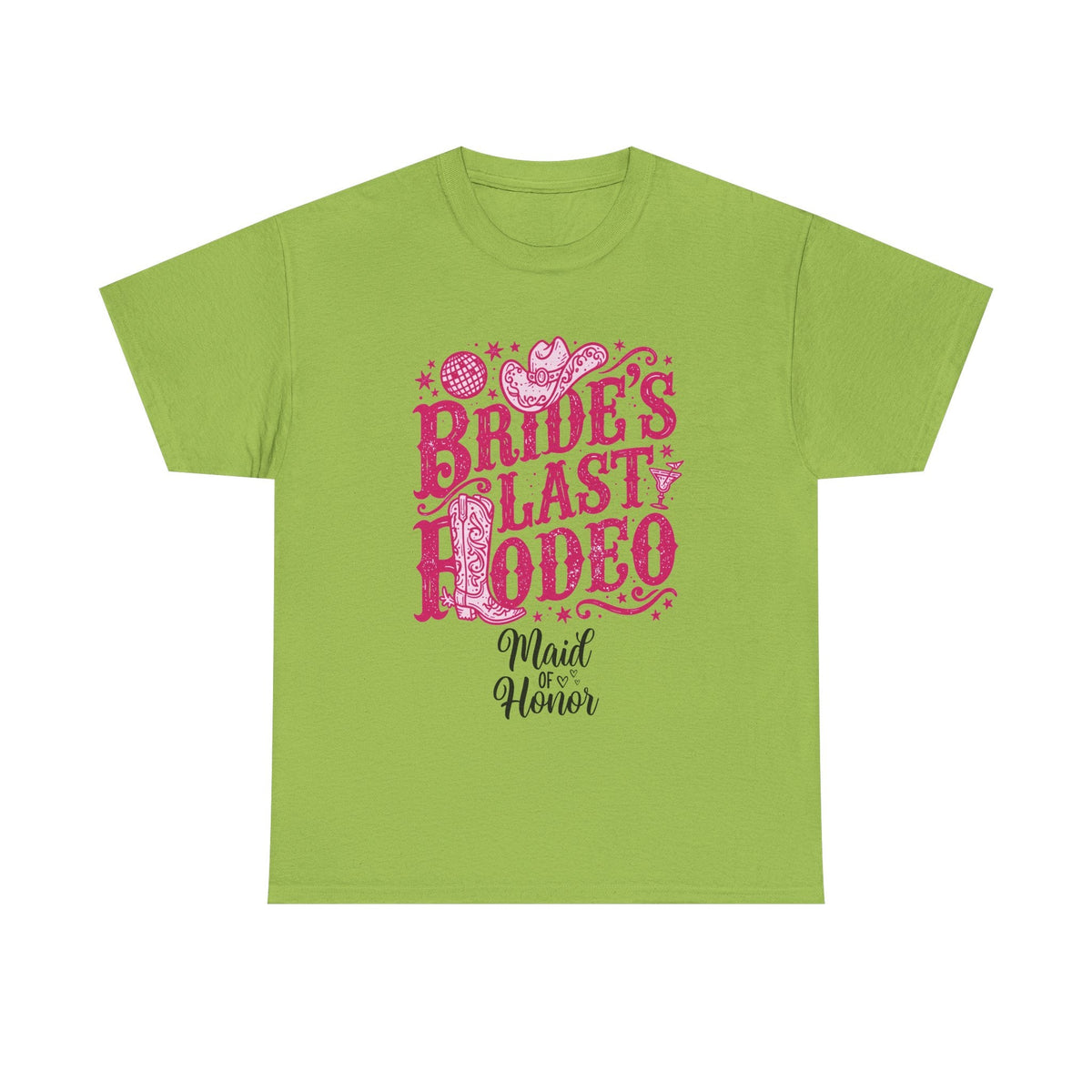 Bride's Last Rodeo T-Shirt — Maid of Honor Bachelorette Western Tee - Westport Cove