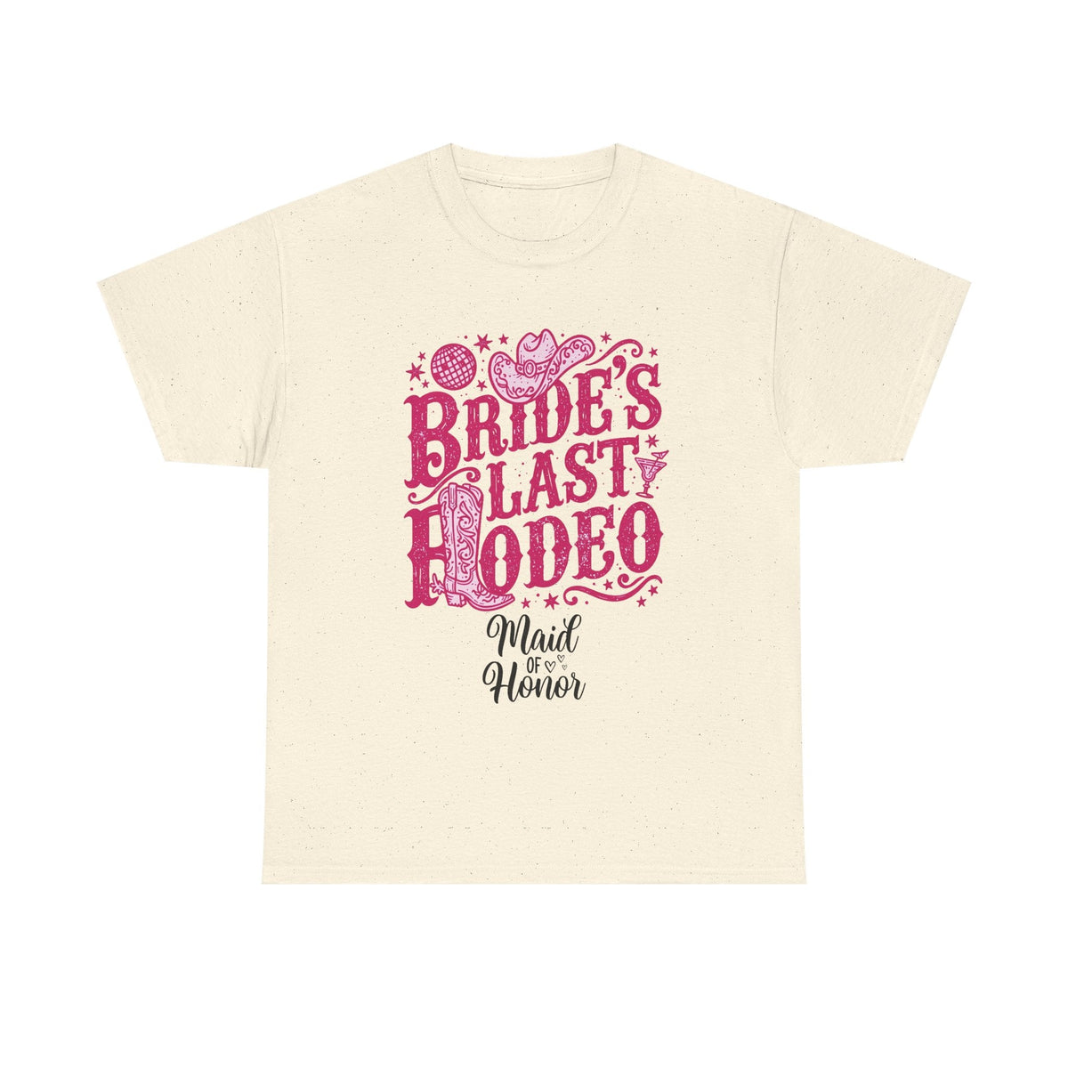 Bride's Last Rodeo T-Shirt — Maid of Honor Bachelorette Western Tee - Westport Cove
