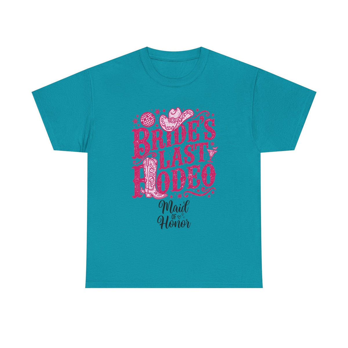 Bride's Last Rodeo T-Shirt — Maid of Honor Bachelorette Western Tee - Westport Cove