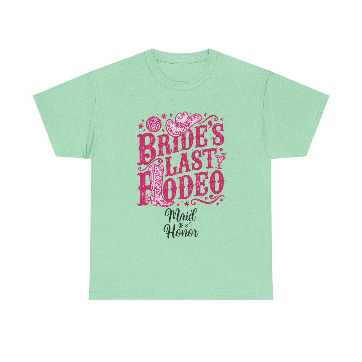 Bride's Last Rodeo T-Shirt — Maid of Honor Bachelorette Western Tee - Westport Cove