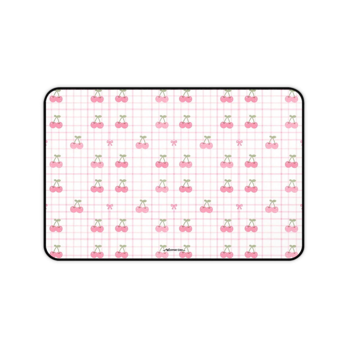 Cherry Ice Cream Smile - Launch Pad - Desk Mat - Westport Cove
