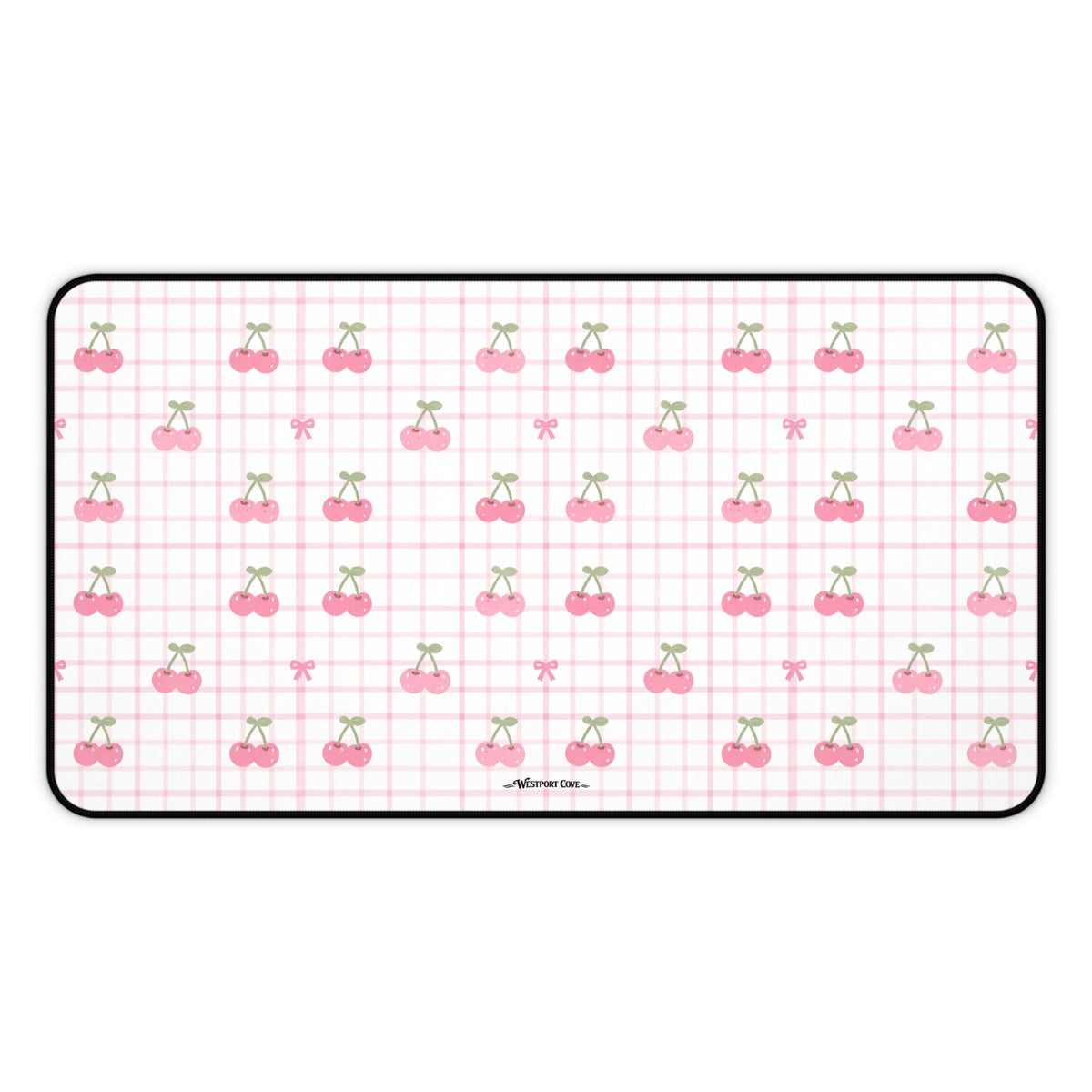 Cherry Ice Cream Smile - Launch Pad - Desk Mat - Westport Cove