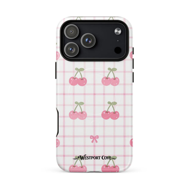 Cherry Ice Cream Smile - MagSafe® tough case for iPhone® - Westport Cove