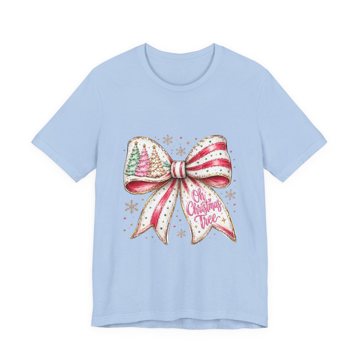 Christmas Bow Tee — 