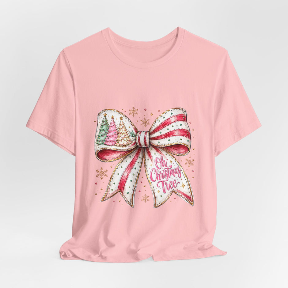 Christmas Bow Tee — 