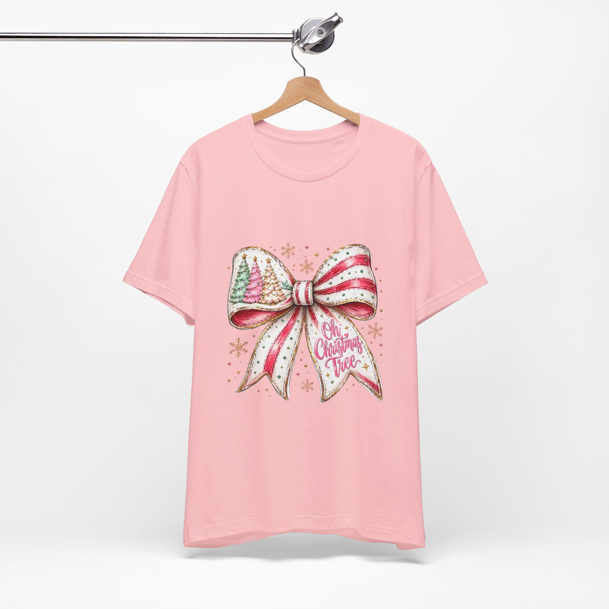 Christmas Bow Tee — 