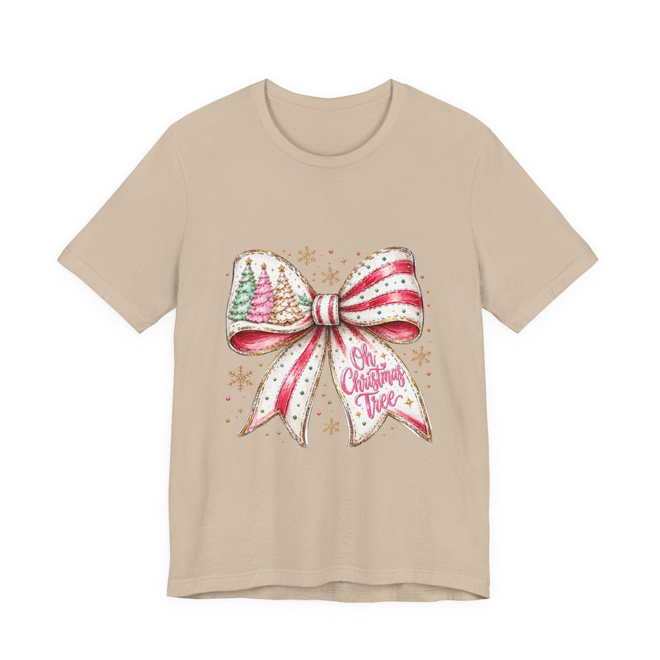 Christmas Bow Tee — 