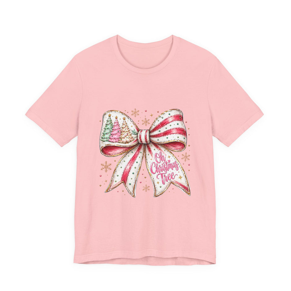 Christmas Bow Tee — 