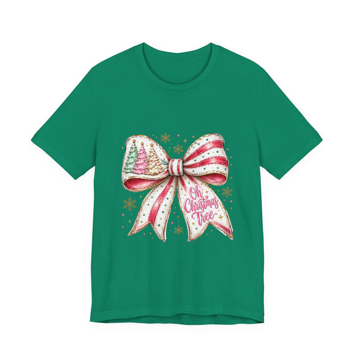 Christmas Bow Tee — 
