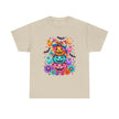 Cute Rainbow Pumpkin Stack Halloween Tee — Colorful Jack-o’-Lanterns & Ghosts T-Shirt - Westport Cove