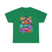 Cute Rainbow Pumpkin Stack Halloween Tee — Colorful Jack-o’-Lanterns & Ghosts T-Shirt - Westport Cove