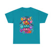 Cute Rainbow Pumpkin Stack Halloween Tee — Colorful Jack-o’-Lanterns & Ghosts T-Shirt - Westport Cove