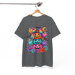 Cute Rainbow Pumpkin Stack Halloween Tee — Colorful Jack-o’-Lanterns & Ghosts T-Shirt - Westport Cove