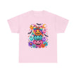 Cute Rainbow Pumpkin Stack Halloween Tee — Colorful Jack-o’-Lanterns & Ghosts T-Shirt - Westport Cove