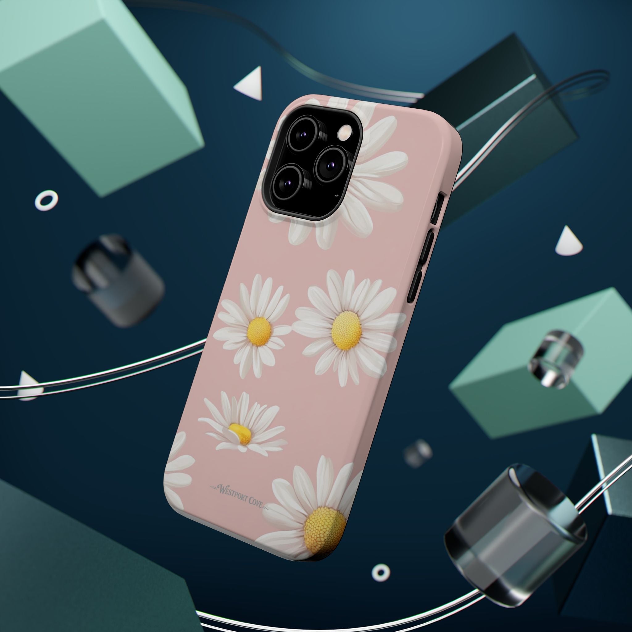 Daisy Pink - Extreme Phone Case - Westport Cove
