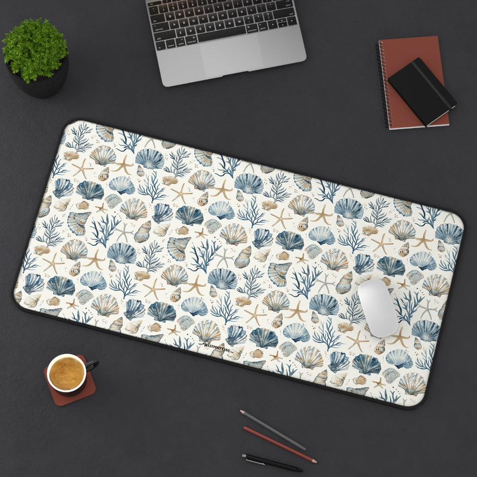 Don't Be Shellfish - Launch Pad - Desk Mat - Westport Cove