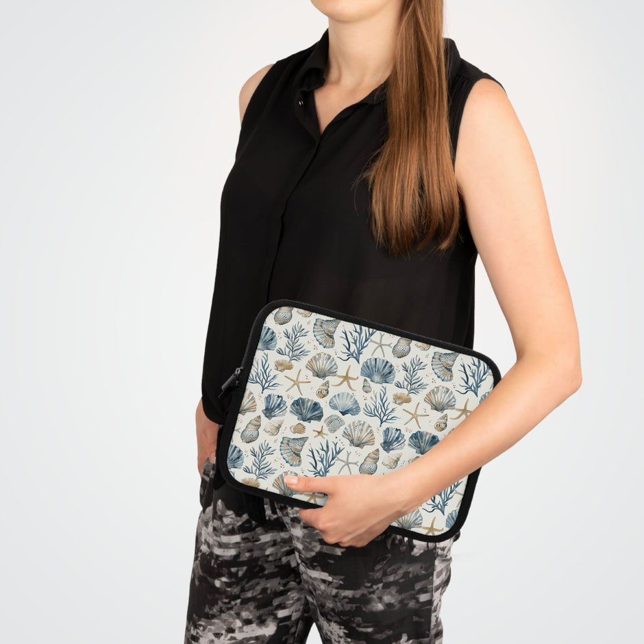 Don't Be Shellfish - Safe Harbor Laptop Sleeve - Westport Cove