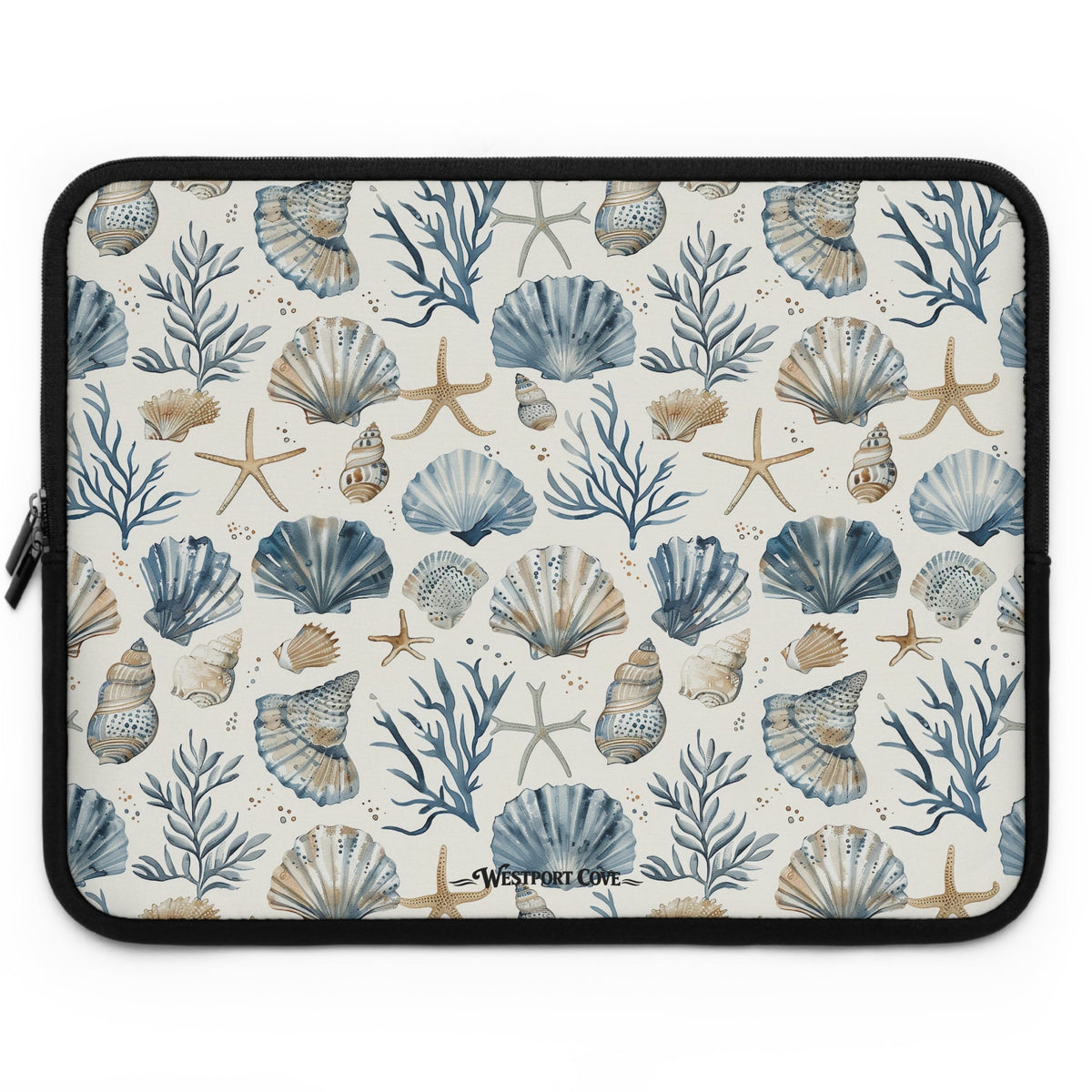 Don't Be Shellfish - Safe Harbor Laptop Sleeve - Westport Cove