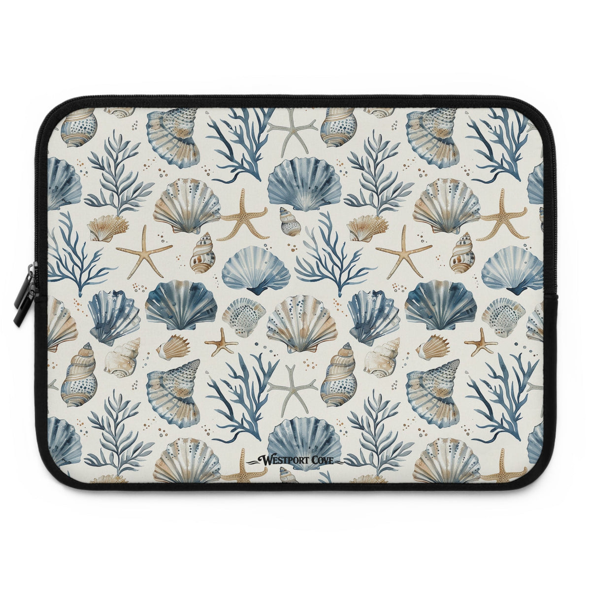 Don't Be Shellfish - Safe Harbor Laptop Sleeve - Westport Cove