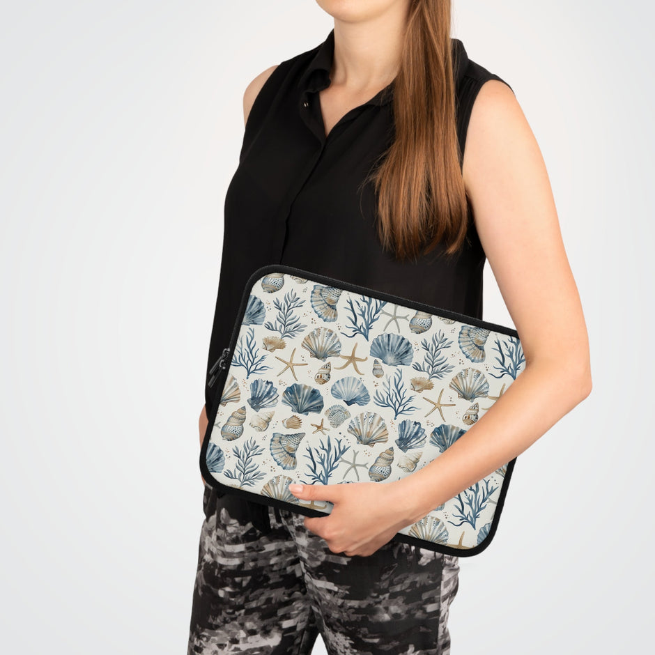 Don't Be Shellfish - Safe Harbor Laptop Sleeve - Westport Cove