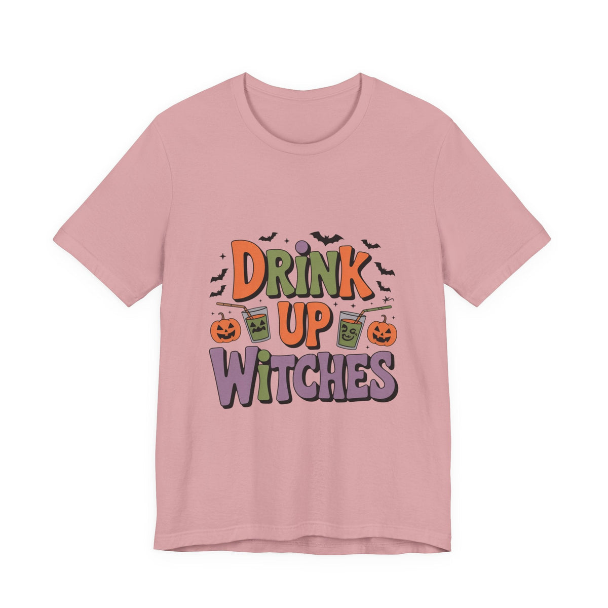 Drink Up Witches Halloween Tee — Funny Witchy Pumpkin Party T-Shirt - Westport Cove