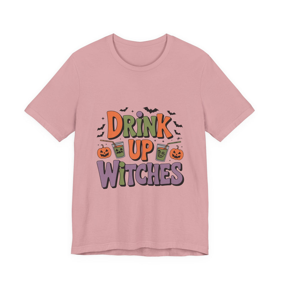 Drink Up Witches Halloween Tee — Funny Witchy Pumpkin Party T-Shirt - Westport Cove
