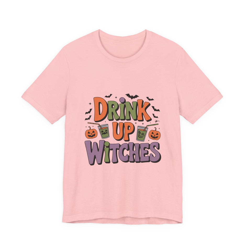 Drink Up Witches Halloween Tee — Funny Witchy Pumpkin Party T-Shirt - Westport Cove