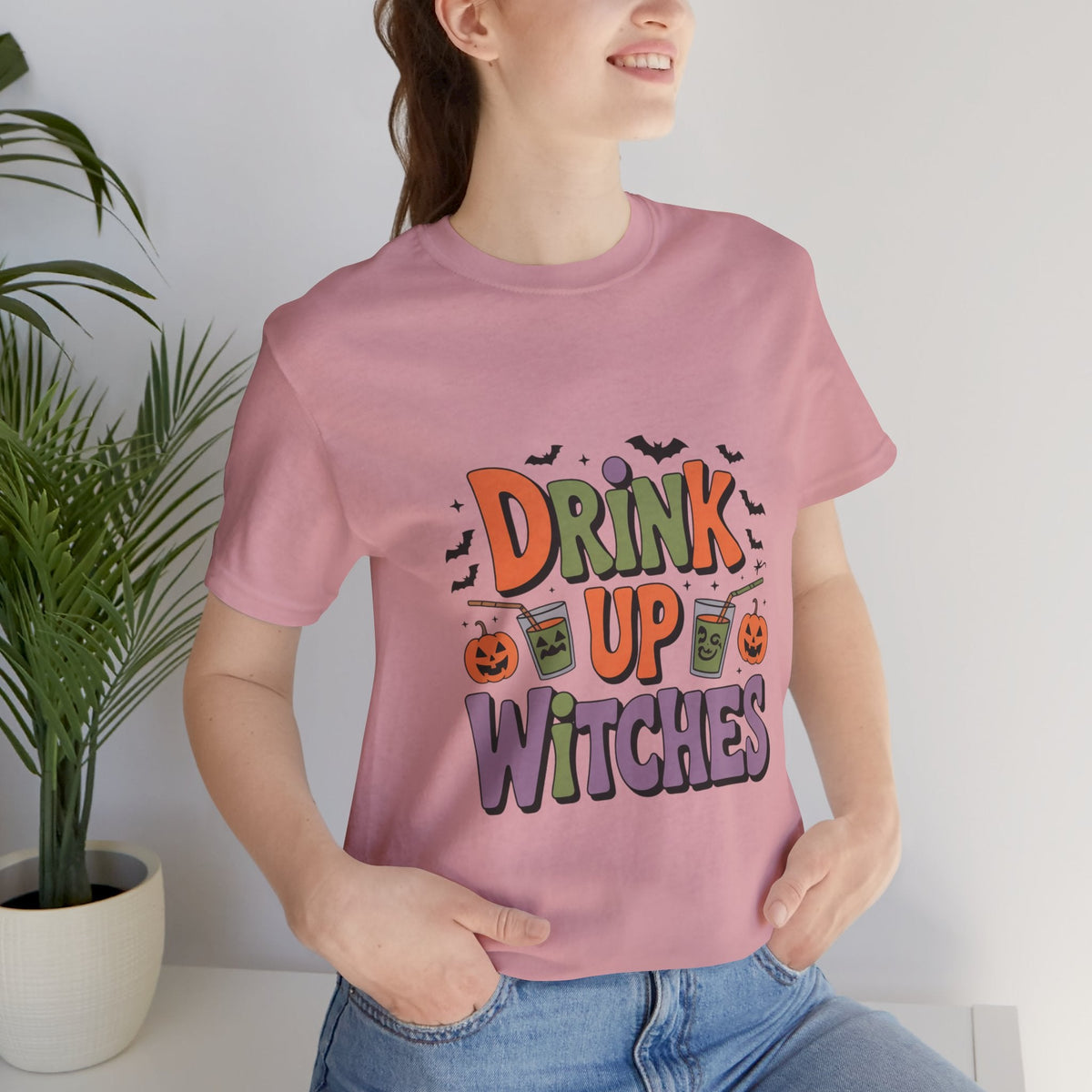 Drink Up Witches Halloween Tee — Funny Witchy Pumpkin Party T-Shirt - Westport Cove