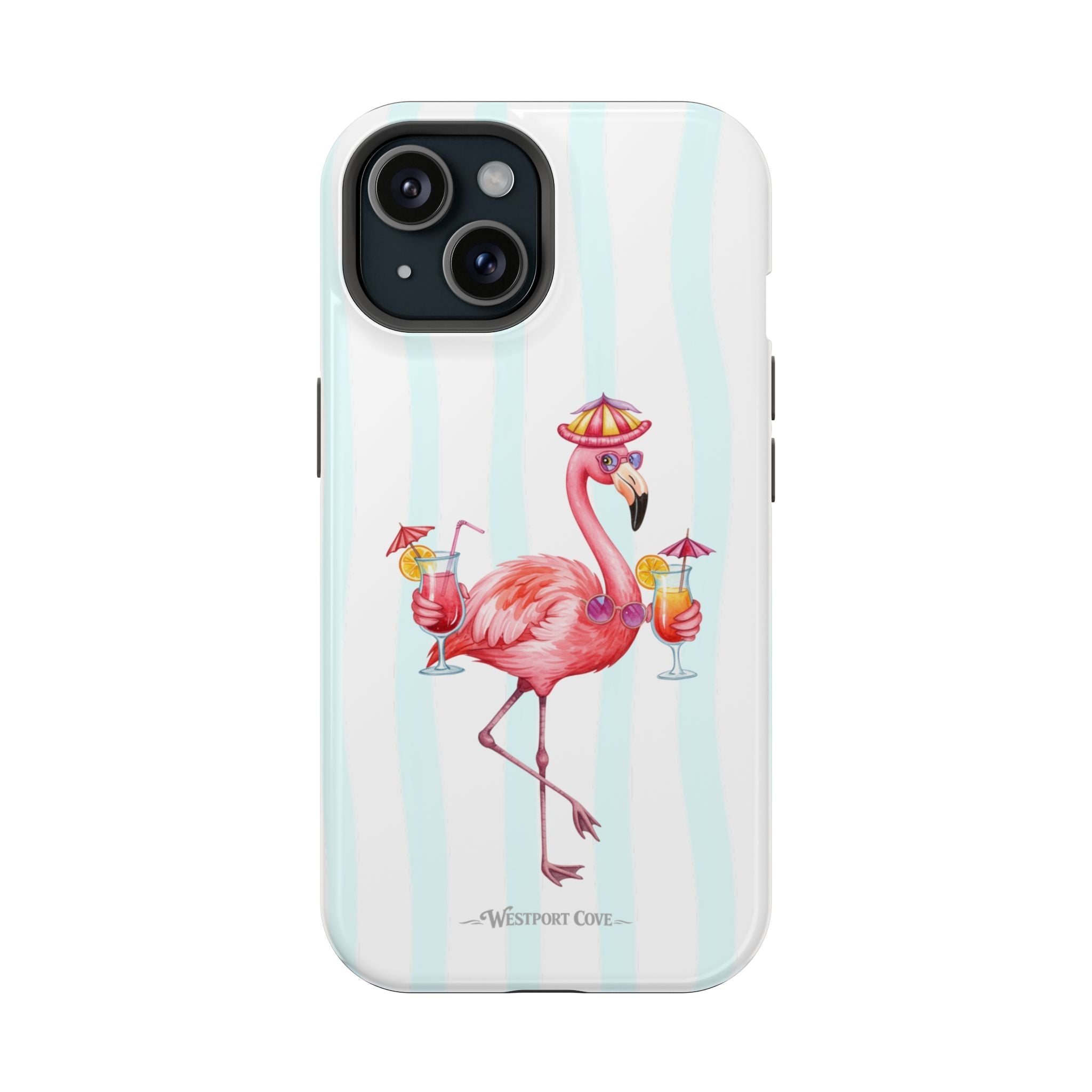 Flamingo Cocktail - Extreme MagSafe Phone Case - Westport Cove