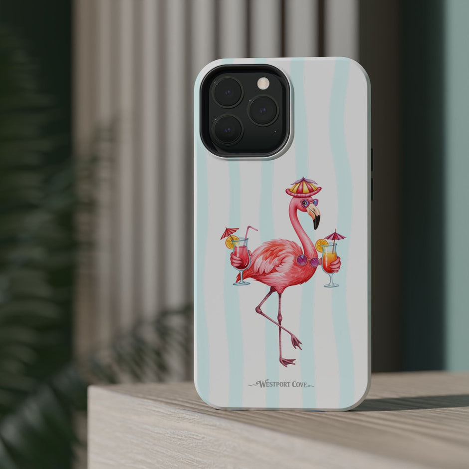 Flamingo Cocktail - Extreme MagSafe Phone Case - Westport Cove
