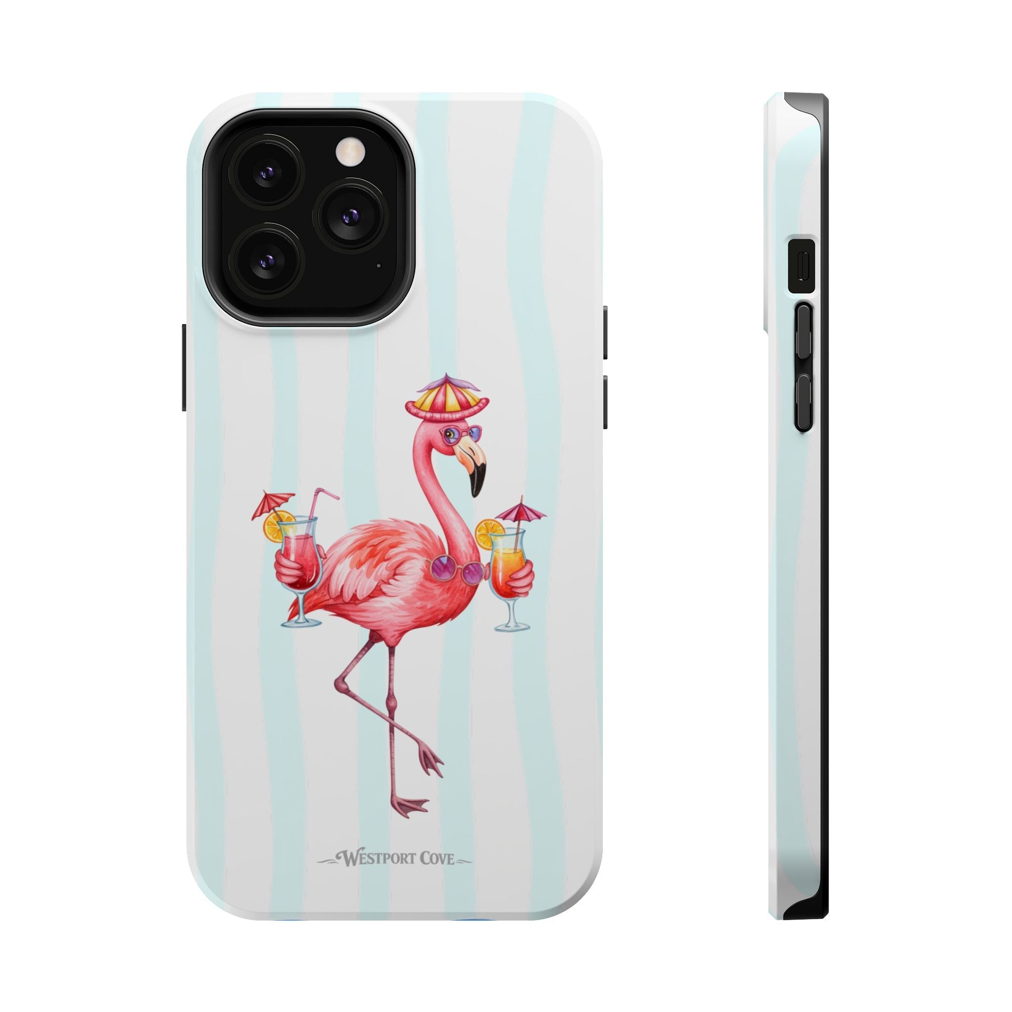 Flamingo Cocktail - Extreme MagSafe Phone Case - Westport Cove