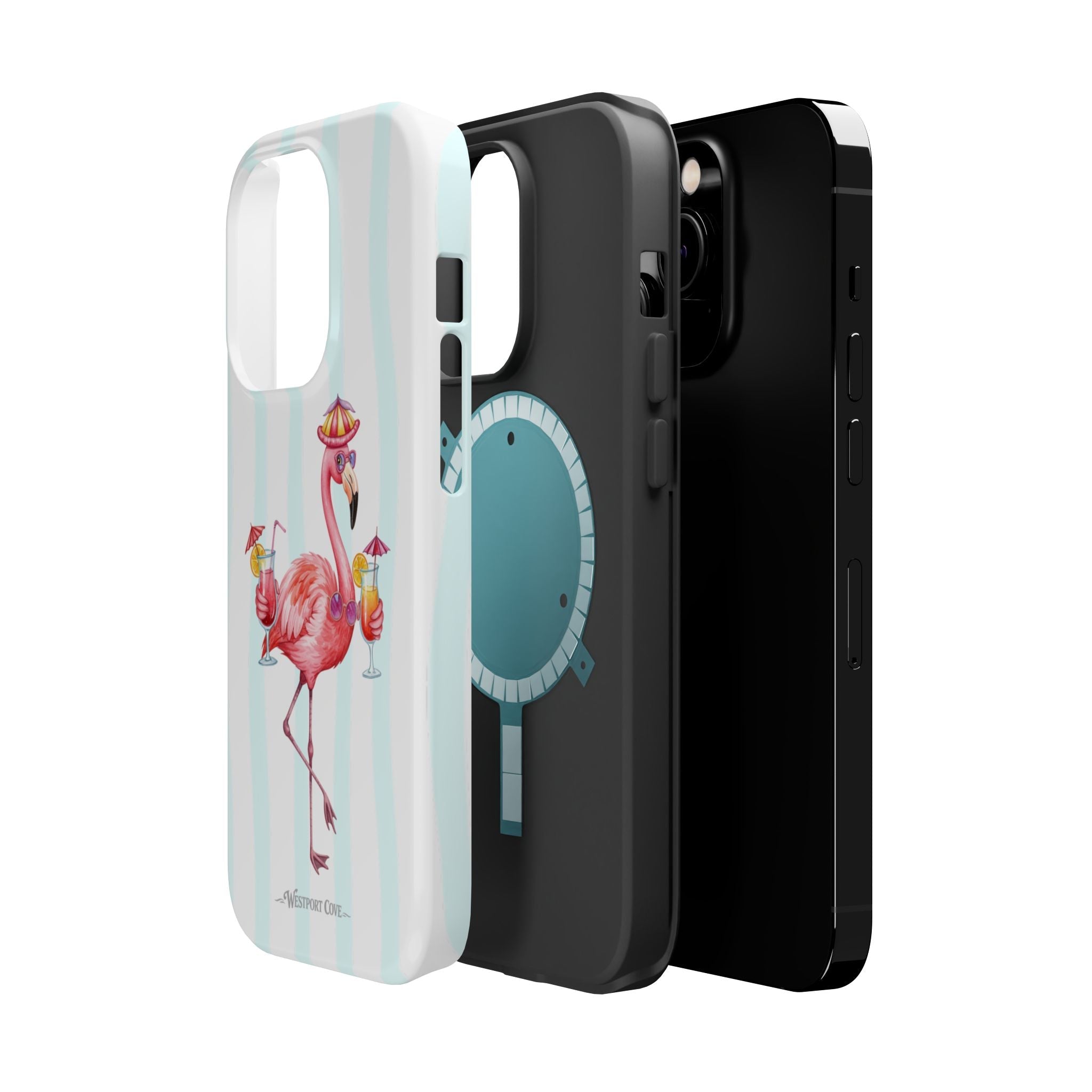 Flamingo Cocktail - Extreme MagSafe Phone Case - Westport Cove