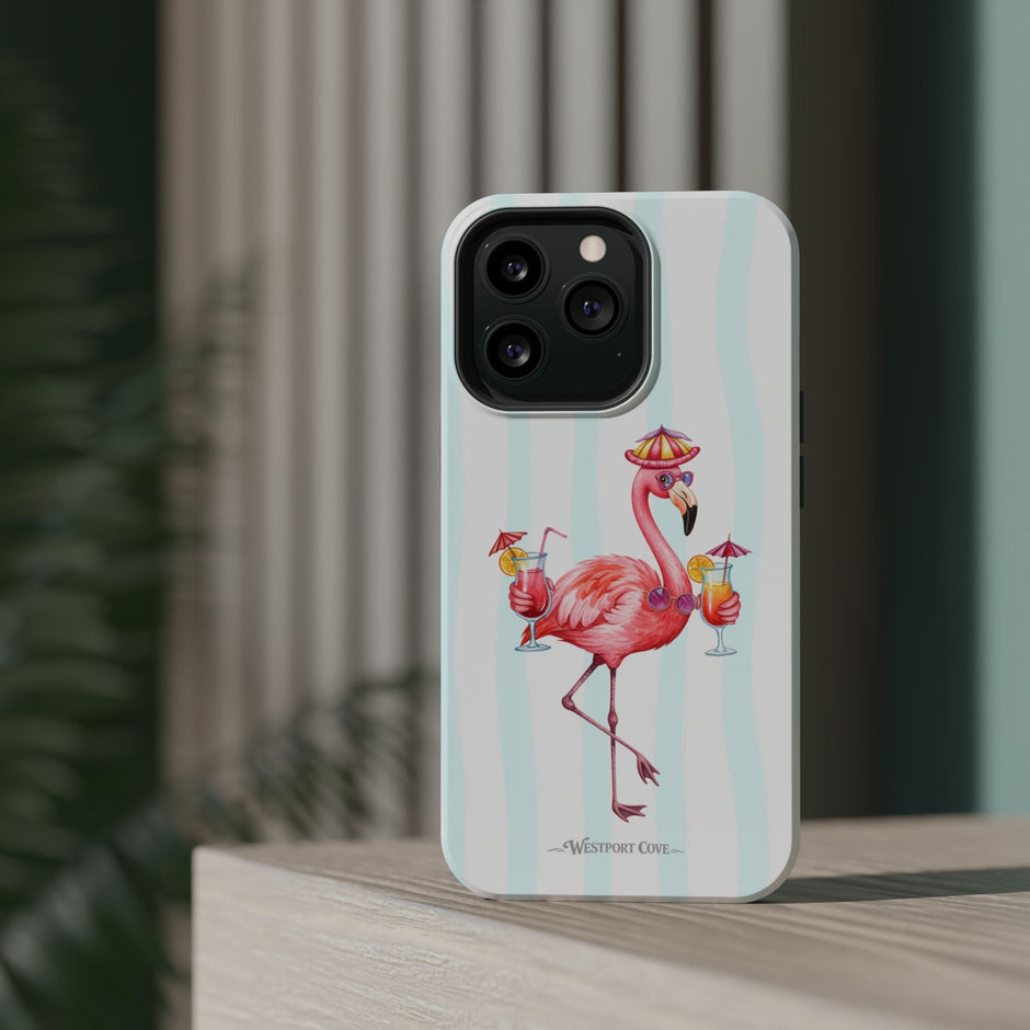 Flamingo Cocktail - Extreme MagSafe Phone Case - Westport Cove
