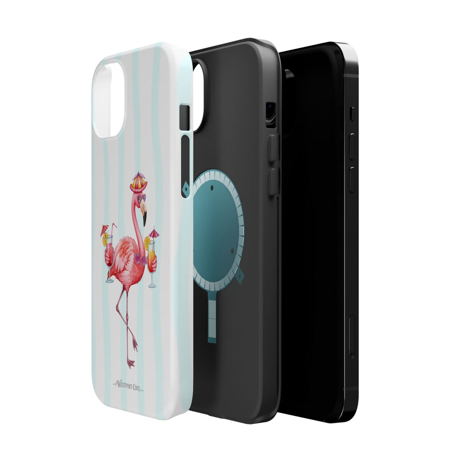 Flamingo Cocktail - Extreme MagSafe Phone Case - Westport Cove