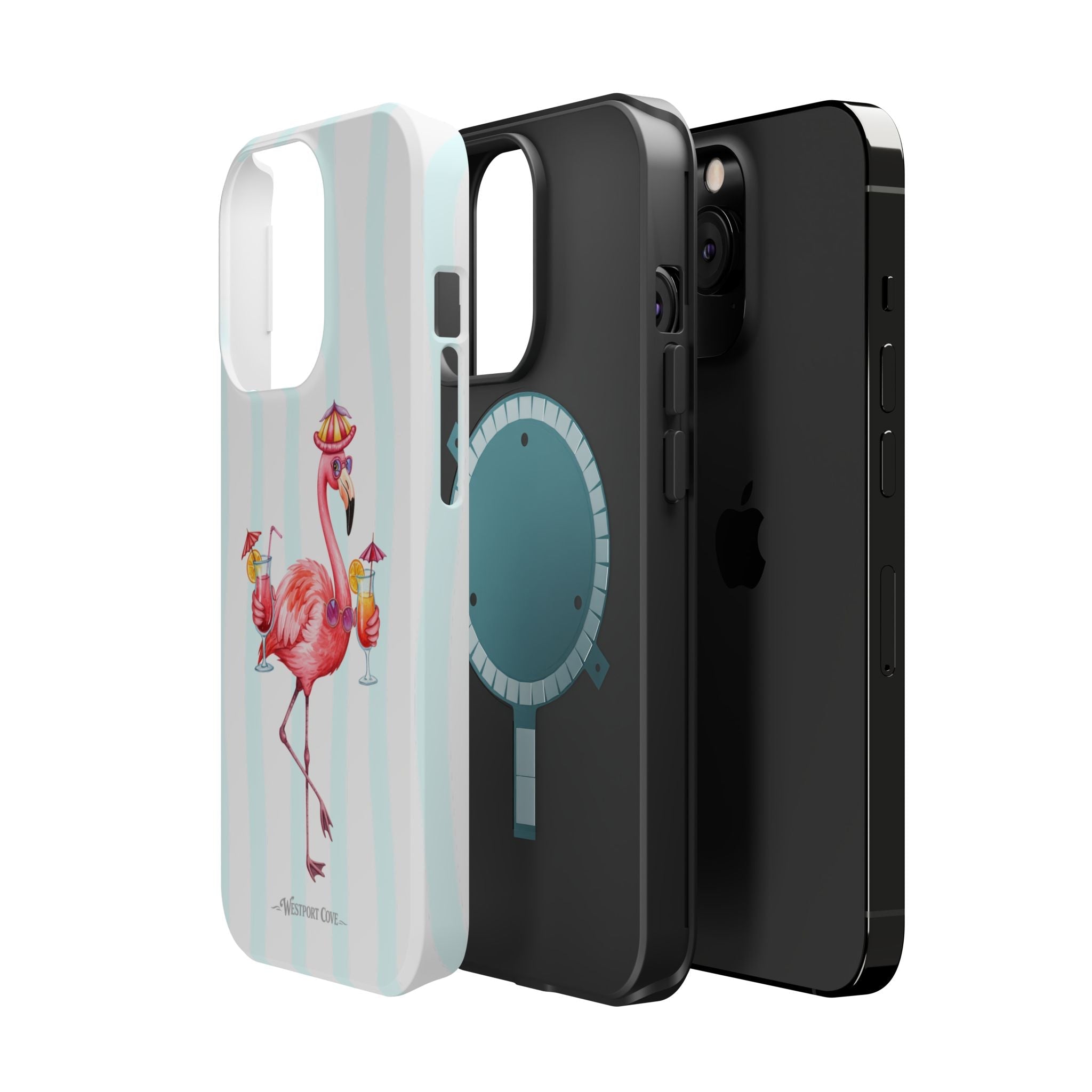 Flamingo Cocktail - Extreme MagSafe Phone Case - Westport Cove