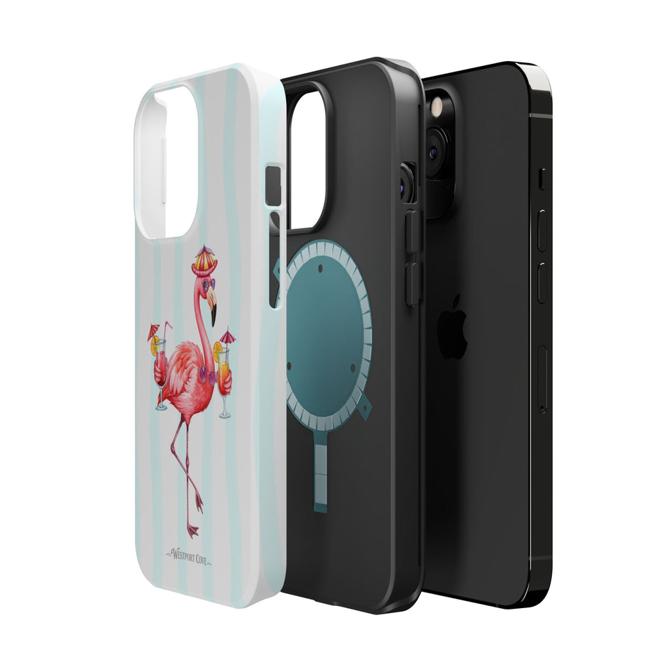 Flamingo Cocktail - Extreme MagSafe Phone Case - Westport Cove